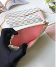 Клатч Louis Vuitton Pochette Felicie Damier Azur